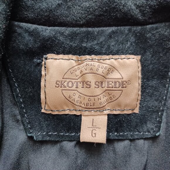 Skotts Vintage Washable Suede Leather Jacket - Picture 7 of 16